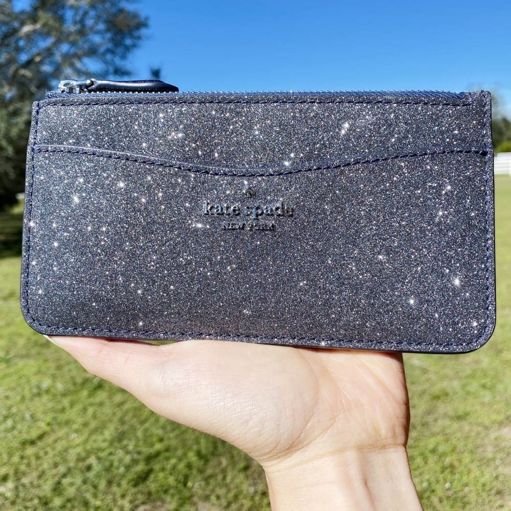 NWT✨ Glitter NWT Kate Spade Wallet/Coinholder - Picture 3 of 5